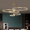 Axyaa Modern Pendant Chandelier for Dining Room Ceiling, LED Indoor Decorative Lighting