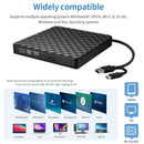 Axyaa USB 3.0 Type C DVD Burner for Laptop Desktop