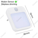 Axyaa Motion Sensor LED Night Light for Bedside Table Bedroom