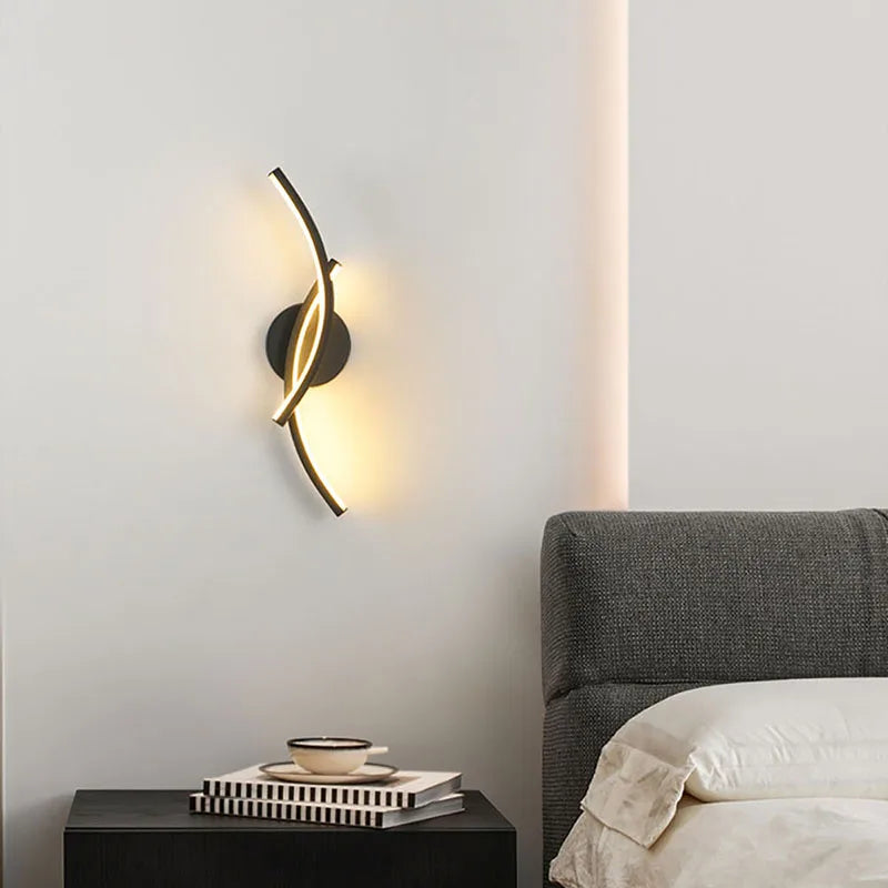 Axya LED Wall Lamp for Bedroom Living Room Study Hallway, Wireless Indoor Lighting