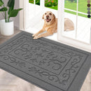 Axyaa Indoor Dirt Trapper Door Mat 36x59, Non-Slip Washable Absorbent Welcome Rug