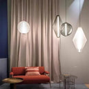 Axyaa Glass Chandelier LED Pendant Light - Nordic Style Bedroom Living Kitchen Decor