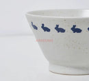 Axyaa Ceramic Rice Bowls Set for Couples - Elegant Tableware and Housewarming Gifts