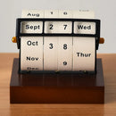 Axyaa Rotating Desk Calendar Office Timer Creative Ornaments Jewelry Holiday Gifts