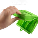Axyaa Silicone Ice Cube Square Tray Mold Kitchen Tool for DIY Ice Blocks