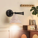 Axyaa Wabi Sabi Iron Yellow LED Wall Light Fixture for Living Room & Bedside