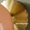Luxury Glass Wall Sconce by Axyaa: Designer LED Lights for Living Room, Bedroom, Aisle