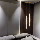 Axyaa Deluxe Crystal Pendant Chandelier - Modern Dimmable LED Lighting Fixtures