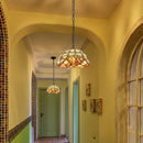 Axyaa Vintage Glass Chandelier for Bar, Restaurant, and Balcony
