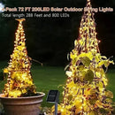 Axyaa Solar Fairy Strip Light for Outdoor Garden Decoration