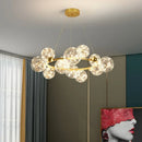 Axyaa Magic Bean LED Glass Chandelier for Romantic Lighting in Living Room or Bedroom