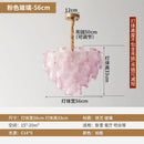 Axyaa Modern French Crystal Glass Chandelier for Home Décor