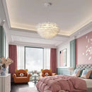 Axyaa Nordic Feather Pendant Light: Modern LED Lamp for Living Room, Bedroom, Dining, Children's Room