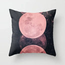 Axyaa Moon & Sun Decorative Pillow Case for Home Sofa Chair Decor