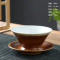 Axyaa Retro Flower Ceramic Coffee Cup Set - Japanese Style Home Decor