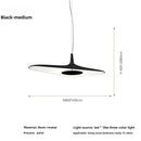 Axyaa Nordic LED Pendant Lamp for Dining Room, Modern Resin Suspend Light