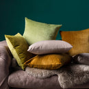 Velvet Throw Pillow Cover - Soft Cushion for Home Decor - Axyaa Brand
