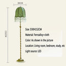 Axyaa Retro European Floor Lamp with Tassel for Living Room and Bedroom