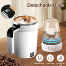 Axyaa Rechargeable Electric Stirring Mug Stainless Steel Coffee Tumbler