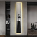 Axyaa Minimalist Figure Art LED Painting Lamp