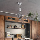 Axyaa 16 Inch Mini Dual Purpose Ceiling Fan for Living Room and Bar