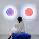 Axyaa Colorful Feeling Lights: Modern Ins Paper Wall Lamp, Home Decoration.