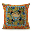 Luxury Abstract Art Pattern Pillow Cover by Axyaa - 45x45cm