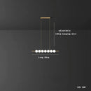 Axyaa LED Magic Bean Brass Ball Chandelier for Modern Living Room & Bar Counter
