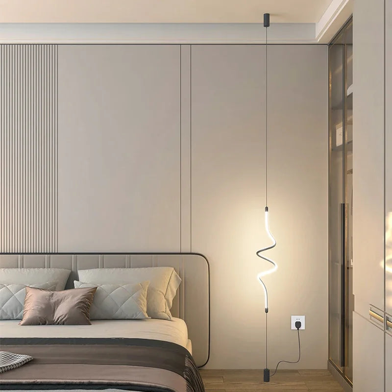 Axyaa Modern Black Pendant Light for Home Decor and Ambiance