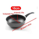 Axyaa Non-Stick Mini Omelette Pan with Long Handle