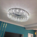 Axyaa Luxury Gold Crystal Chandelier Ceiling Light for Home Decor