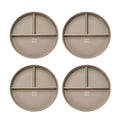 Axyaa Round Divided Diet Plate - Microwave & Dishwasher Safe Dinnerware