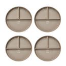 Axyaa Divided Diet Plate - Microwave&Dishwasher Safe Round Salad Tableware - Reusable & Control