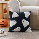 Axyaa Halloween Velvet Cushion Cover Set