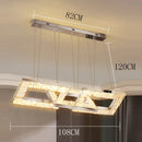 Axyaa Crystal Chandelier Pendant Light for Living Room Dining Room Ceiling Lighting