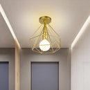 Axyaa Vintage Industrial Ceiling Light Retro Loft Plafonniers Indoor Lamp Shade