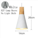 Axyaa Wood Iron Pend Light: Modern LED Hang Fixture for Kitchen Dining Living Loft