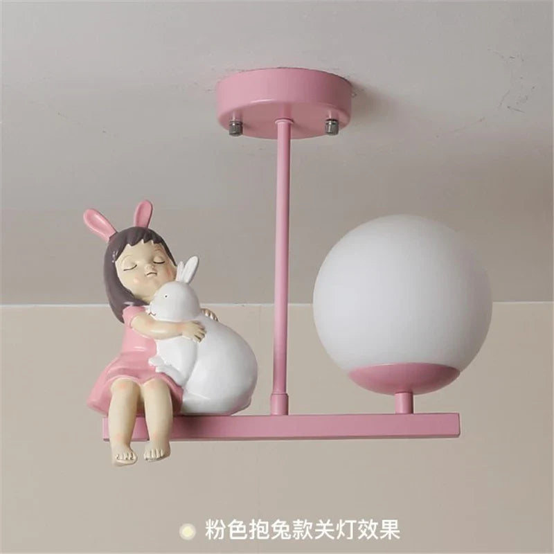 Axyaa Kids Room Ceiling Lamp - Creative Cartoon Led Lights