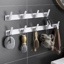 Axyaa Over-the-Door Hooks Storage Shelf - Bathroom Kitchen Wall Hanger Organizer