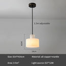 Luxury Marble Bedside Chandelier for Home Decor by Axyaa
