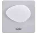 Axyaa White Acrylic Nordic Pebble Ceiling Light for Modern Minimalist Spaces