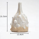 Axyaa Round Ceramic Vase Thorny Desk Decoration Modern Home Floral Arrangement
