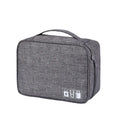 Axyaa Electronics Accessories Organizer Bag: Large Capacity, Waterproof, Portable Storage Solution