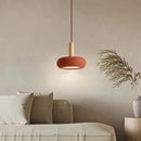 Axyaa Modern Industrial Style Deep Red Pendant Lighting