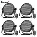 Axyaa RGB Par Light 72LEDs DMX Remote Control DJ Disco Party Lights