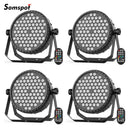 Axyaa RGB Par Light 72LEDs DMX Remote Control DJ Disco Party Lights