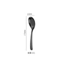 Axyaa Stainless Steel Long Handle Soup Spoon Ice Cream Teaspoons Coffee Spoons