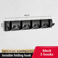 Axyaa Door Hooks Towel Hanger Wall Rack Coat Holder Bathroom Kitchen Accessories