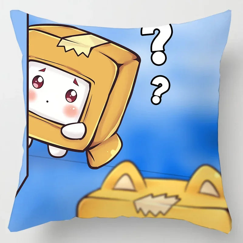 Axyaa Cartoon Robot Balloons Pillowcase Set for Home Decor