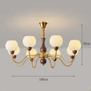 Axyaa Dining Room Chandelier Indoor Lighting Ceiling Lamps Elegant Pendant Lights